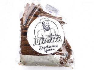 Фрайчизы со вкусом Васаби (100 гр.): Деревенские гренки с чесноком