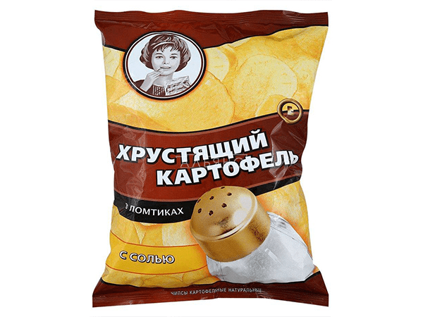 Картофельные чипсы "Девочка" 160 гр. в Кашире
