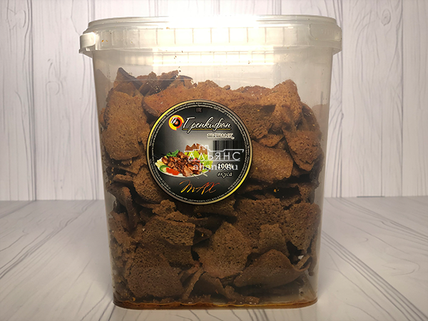 Ржаные гренки со вкусом шашлыка в Кашире