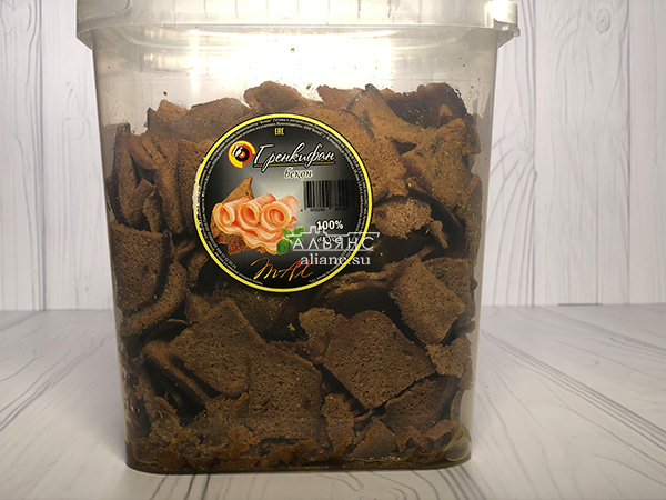 Ржаные гренки с беконом в Кашире