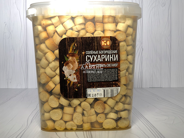 Сухарики с грибами и сметаной в Кашире