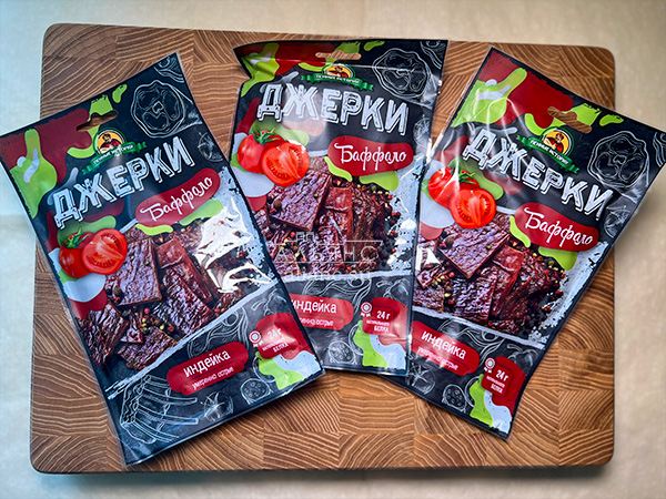 Джерки из индейки "Баффало" 45 гр. в Кашире