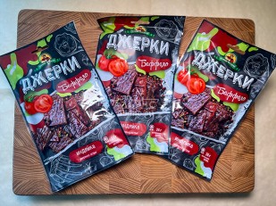 Гренки: Джерки из индейки 
