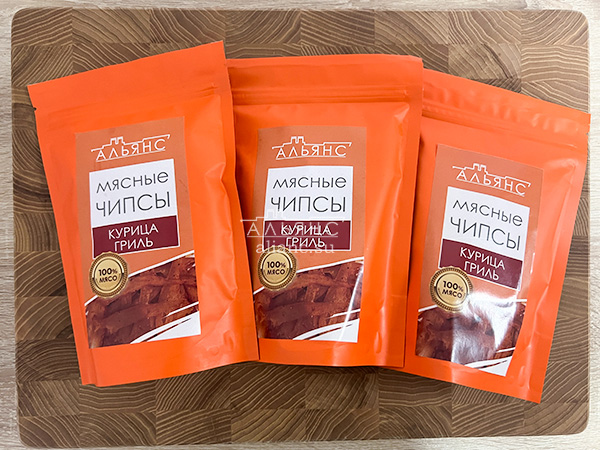 Мясо (АЛЬЯНС) вяленое курица "Гриль" 50 гр. в Кашире