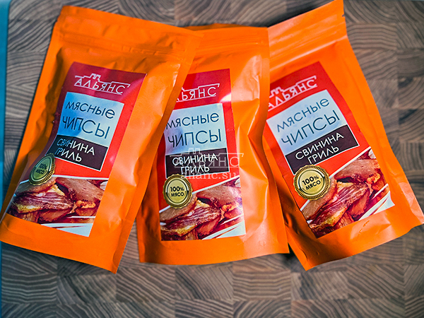 Мясо (АЛЬЯНС) вяленое свинина "Гриль" 50 гр. в Кашире