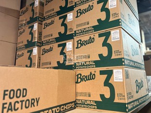 Картофель «Бруто» со вкусом бекона 130 гр.: Картофель 