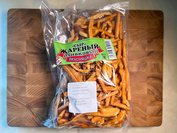 Жареный сыр "ВКУСНЯШКА" (Оливковый) 500гр. в Кашире