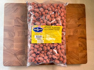 Вобла вяленая астраханская средняя: Арахис в глазури со вкусом буженина с чесноком