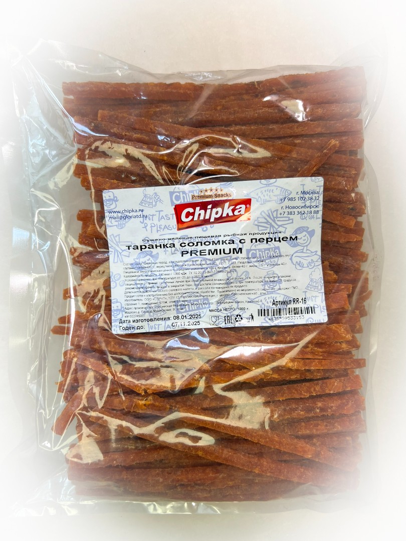 Таранка с перцем (соломка) (Chipka ПРЕМИУМ) в Кашире