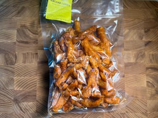 Сырный продукт ФЕРМЕРСКИЙ бочонок белый: Жареный сыр СПАГЕТТИ 