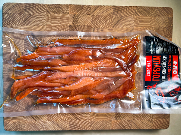 Горбуша соломка по-корейски в Кашире